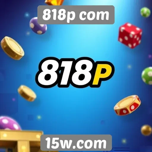 Opções de jogos disponíveis no site 818p com