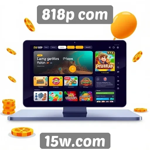 Interface e usabilidade do 818p com em destaque