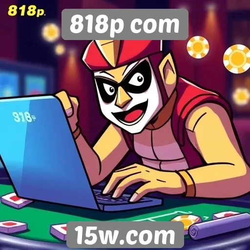 Principais recursos do site 818p com em destaque