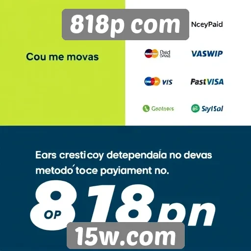 Integração de métodos de pagamento no 818p com