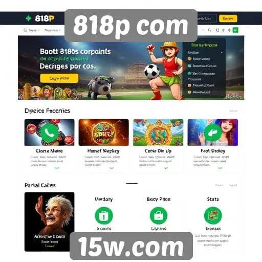 Análise das principais funcionalidades do site 818p com