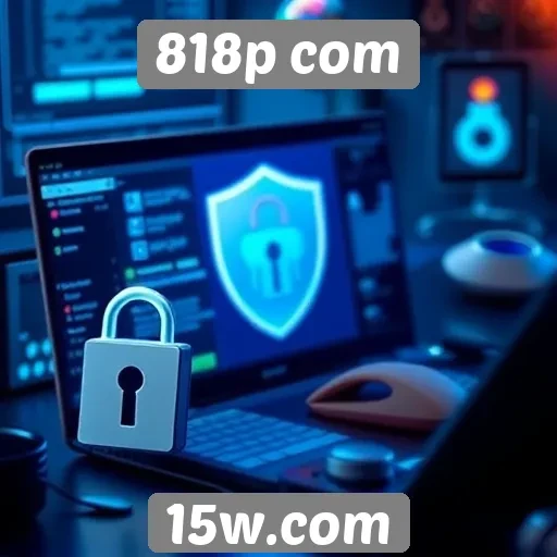 Recursos de segurança do site 818p com